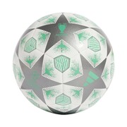 Piłka nożna adidas UCL Club 24/25 Knockout Stages biało-zielono-szara JH1283 5 adidas teamwear