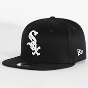 Czapka Full-Cap z daszkiem Chicago New Era Sox modna czarna sportowa New Era