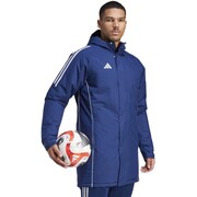 Kurtka męska adidas Tiro 24 Stadium Parka niebieska IR9495 adidas teamwear