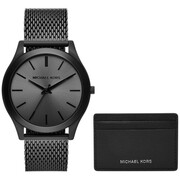 Zegarek Męski + Etui na karty MICHAEL KORS MK1085SET + BOX Michael Kors