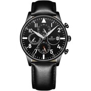 Zegarek Męski Giewont Chronograph Sapphire Czarny GW5630-A1 Giewont