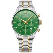Zegarek Męski Giewont Chronograph Sapphire Zielony GW6310-B6 Giewont