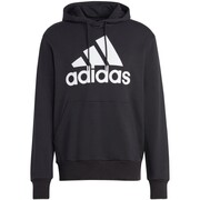 Bluza męska adidas Essentials French Terry Big Logo Hoodie czarna IC9363 adidas