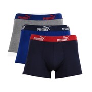 Bokserki męskie Puma Sodalite 3-pack granatowe, niebieskie, szare 100003547 3733/ 005 020 Puma