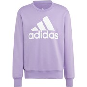 Bluza męska adidas Essentials French Terry Big Logo fioletowa IC9327 adidas