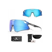 Rockbros okulary sportowe 14120007003 szaro-nieb Rockbros