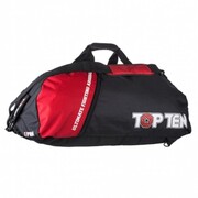 Torba sportowa TOP TEN z funkcją plecaka 70 x 35 cm TOR-P2 MMA czarno-czerwona TOP TEN