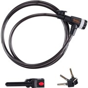 ZAPIĘCIE ROWEROWE LINKA NA ZAMEK 10x1800MM Z UCHWYTEM BLACK+DECKER BLACK + DECKER