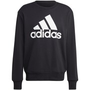 Bluza męska adidas Essentials French Terry Big Logo czarna IC9324 adidas