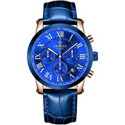 Zegarek Męski Giewont Chronograph Sapphire Miedziano Niebieski GW6260-A5 Giewont