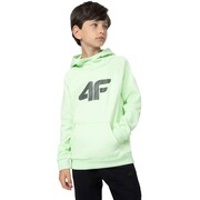 Bluza dla chłopca 4F jasna zieleń 4FJSS23TSWSM220 42S 4F