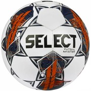 Piłka nożna Select Hala Futsal Master grain 22 FIFA Basic biało-pomarańczowa 17571 Select