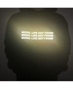 BLUZA SLNF REFLECTIVE HOODIE Back To Black