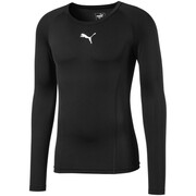 Koszulka męska Puma Liga Baselayer Tee LS czarna 655920 03 Puma