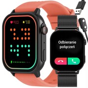 SMARTWATCH UNISEX GRAVITY GT15-3 - ROZMOWY BLUETOOTH, DODATKOWY PASEK (sg029c) Gravity