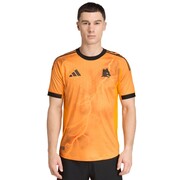 Koszulka męska adidas AS Roma 25/26 pomarańczowa JP4801 adidas
