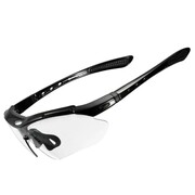 Okulary rowerowe Rockbros 10143 fotochromowe UV400 - czarne Rockbros