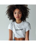 CROP TOP DAMSKI 'KINDA SOFT PORN' 2024 Warsaw Raw