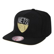 Czapka z daszkiem Mitchell & Ness NBA Brooklyn Nets Snapback - 6HSSMM19489-BNEBLCK Mitchell & Ness