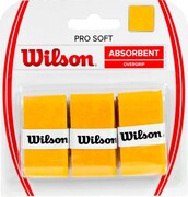 Owijka Wilson Pro Soft Absorbent Overgrip żółta 3szt WRZ4040GO Wilson