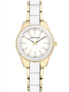 ZEGAREK DAMSKI Anne Klein Gold-Tone AK-3212WTGB + BOX Anne Klein