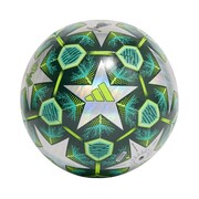 Piłka nożna adidas UCL Training 24/25 Knockout Stages Foil zielono-srebrna JH1280 5 adidas teamwear