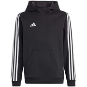 Bluza dla dzieci adidas Tiro 23 League Sweat Hoodie czarno-biała HS3606 adidas