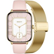SMARTWATCH DAMSKI GRAVITY GT30-1 - ROZMOWY BLUETOOTH, DODATKOWY PASEK (sg058a) Gravity