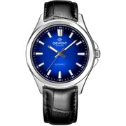 Zegarek Męski Giewont Elegance Sapphire Czarno Niebieski GW5160-A6 Giewont