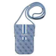 Torebka Guess 4G Stripes - niebieska