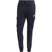 Spodnie męskie adidas Essentials Fleece Regular Tapered Cargo granatowe HL2232 adidas