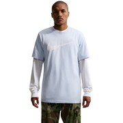 Koszulka męska Nike Nsw Tee Icon Swoosh błękitna DC5094 408 Nike