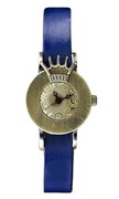 ZEGAREK DAMSKI TAYMA - RETRO PUNK 28 - niebieski (zx585c) Inny