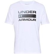 Koszulka męska Under Armour Team Issue Wordmark SS biała 1329582 100 Under Armour