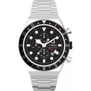 Zegarek Męski TIMEX Q Timex 3-Time Zone Chronograph TW2V69800 + BOX Timex