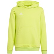 Bluza dla dzieci adidas Entrada 22 Hoody limonkowa HC5069 adidas teamwear