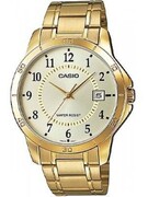 ZŁOTY ZEGAREK MĘSKI CASIO MTP-V004G-9B (zd047a) + BOX Casio