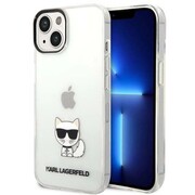 Etui Karl Lagerfeld Choupette Body na iPhone 14 Plus - przezroczyste Karl Lagerfeld