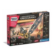 Clementoni Naukowa Zabawa - Laboratorium mechaniki: Dźwig Clementoni