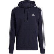 Bluza męska adidas Essentials Fleece 3-Stripes Hoodie granatowa GK9073 adidas