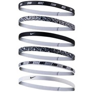 Opaski na głowę Nike 6szt printed czarno-białe N0002545176OS Nike Football