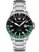 ZEGAREK MĘSKI EMPORIO ARMANI AR11589 - Diver GMT (zi112a) Emporio Armani