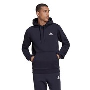 Bluza męska adidas Essentials Fleece Hoodie granatowa H12216 adidas