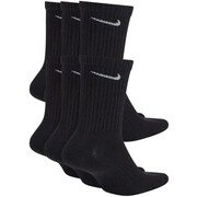 Skarpety Nike Everyday Cush Crew 6 par czarne SX7666 010 Nike