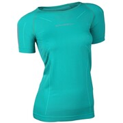 Koszulka damska Brubeck Athletic lazurowa zieleń SS11080 Brubeck