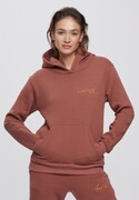 BLUZA HOODIE COZY COGNAC DAMSKA Harp Team