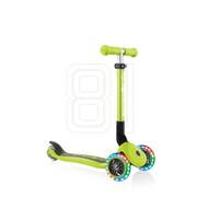 Hulajnoga 3-kołowa Globber Foldable Lights Lime Green Jr 437-106 Globber