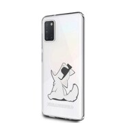 Etui Karl Lagerfeld Choupette Fun na Samsung Galaxy A31 - przezroczyste Karl Lagerfeld