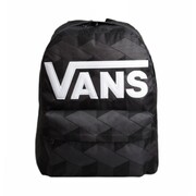 Plecak szkolny miejski Vans Old Skool Drop V 22 L Black/Asphalt - VN000H4ZKOU1 Vans