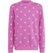Bluza dla dzieci adidas Bluv Swt różowa IC5573 adidas